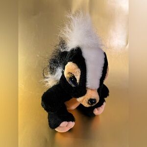 Bambi Flower Skunk Plush Walt Disney World Original Disneyland Mouseketoys w Tag